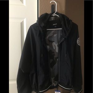 Dkny nylon hoodie